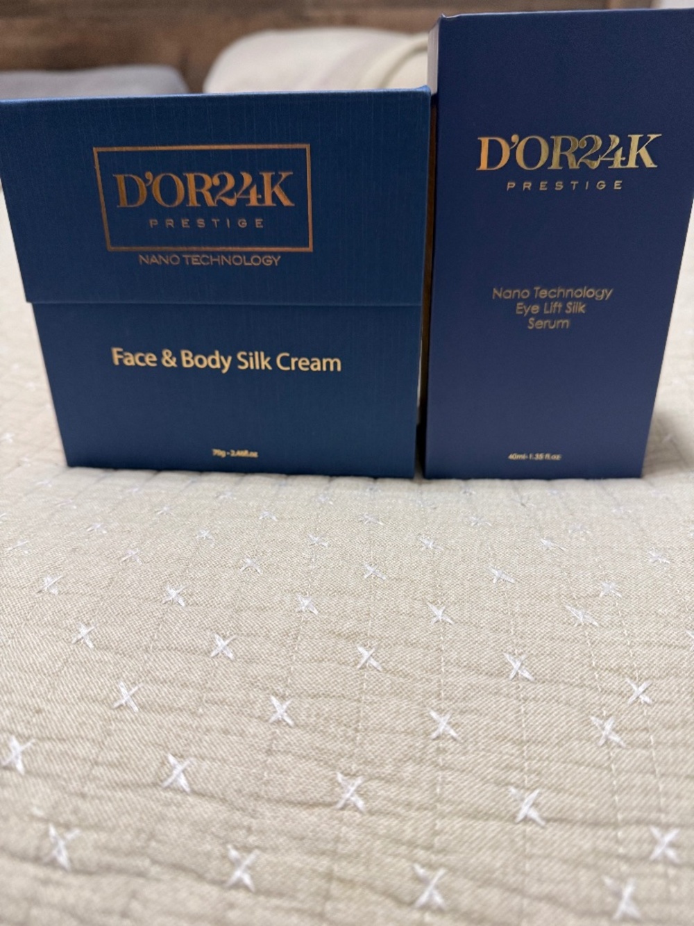 D’OR24K Nanotechnology Face and Body Set